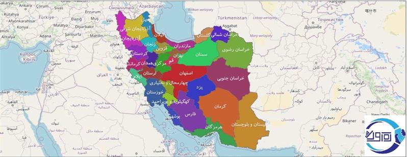 تقسیمات جغرافیایی استان اردبیل
